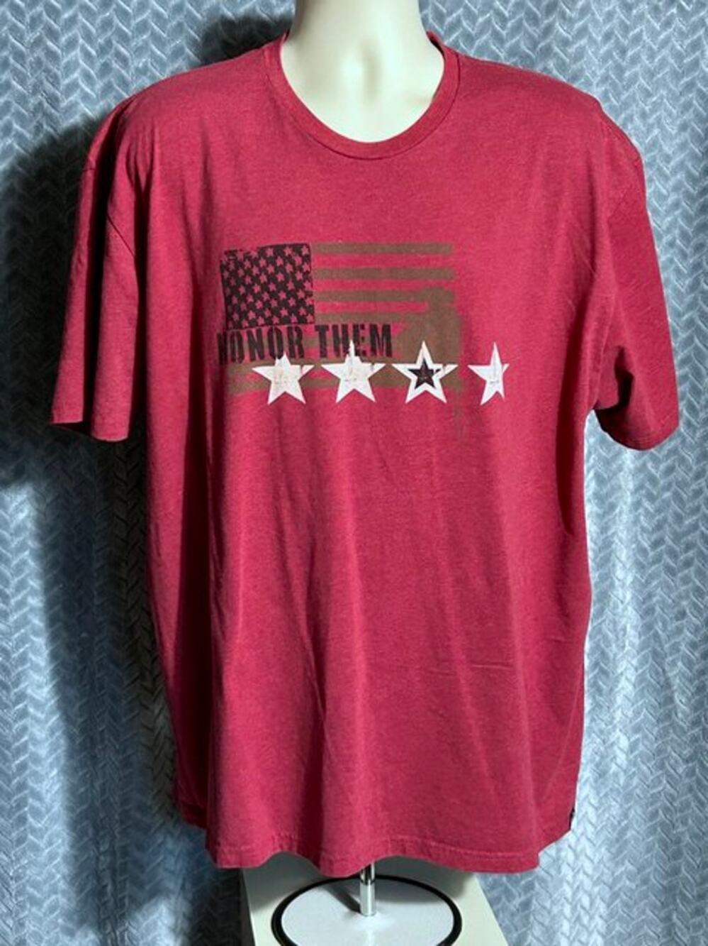 Forged "Honor Them" Graphic Tee USA Made 3XL Military Honor Troops Remembrance